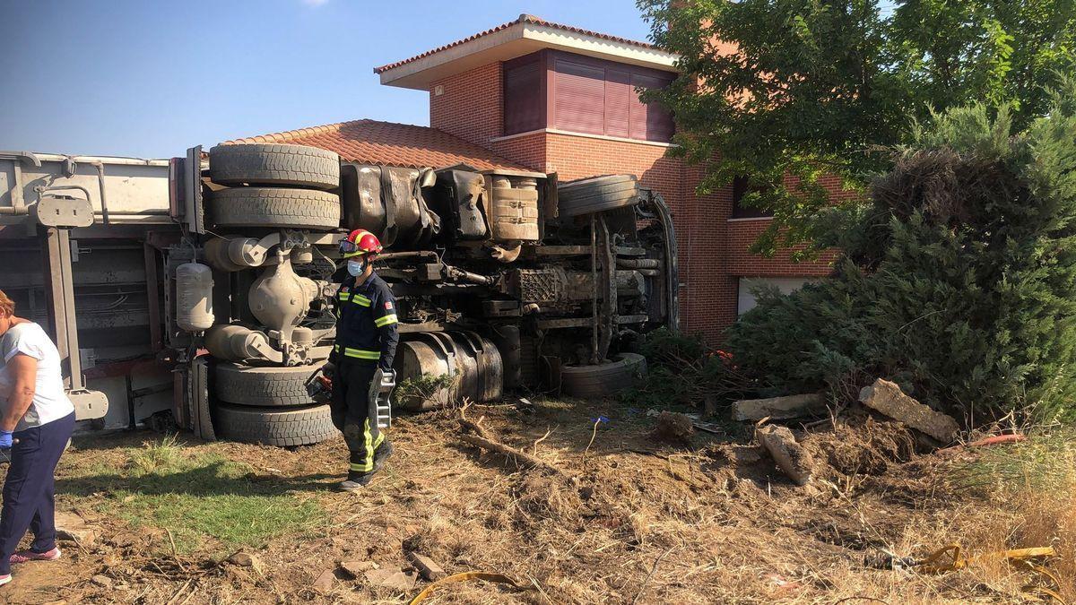 Un accidente con un camión involucrado en la provincia de Zamora (imagen de archivo)