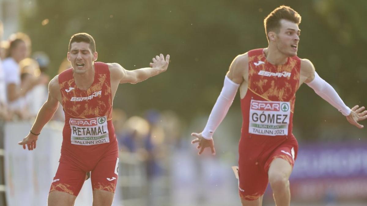 Jesús Gómez y Pol Retamal, plata y bronce en 200