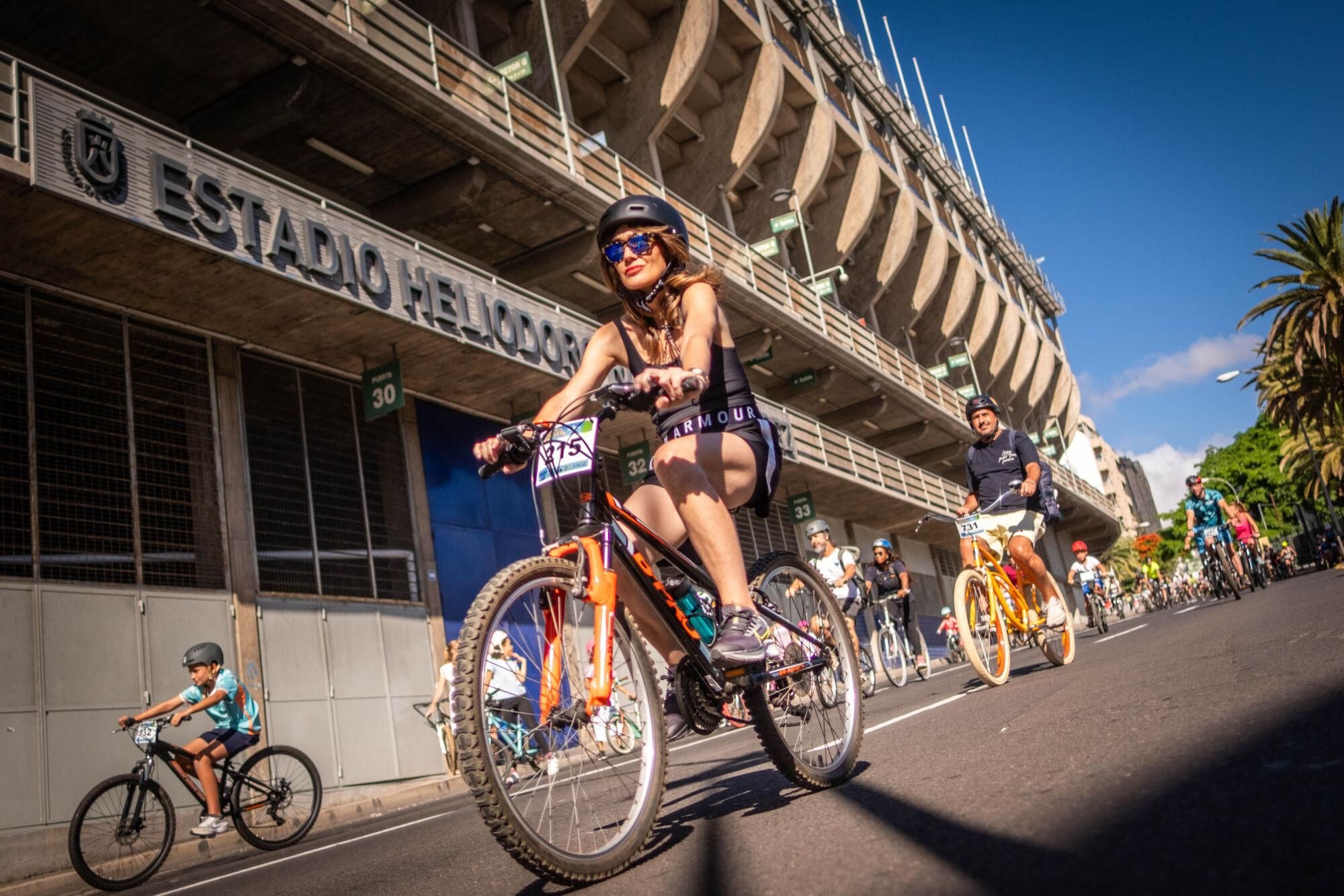 Fiesta de la bicicleta en Santa Cruz de Tenerife