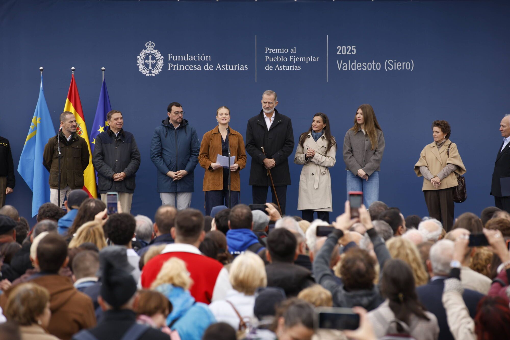 Así fue la visita de la Familia Real a Valdesoto para entregar el premio "Pueblo Ejemplar" de Asturias 2025