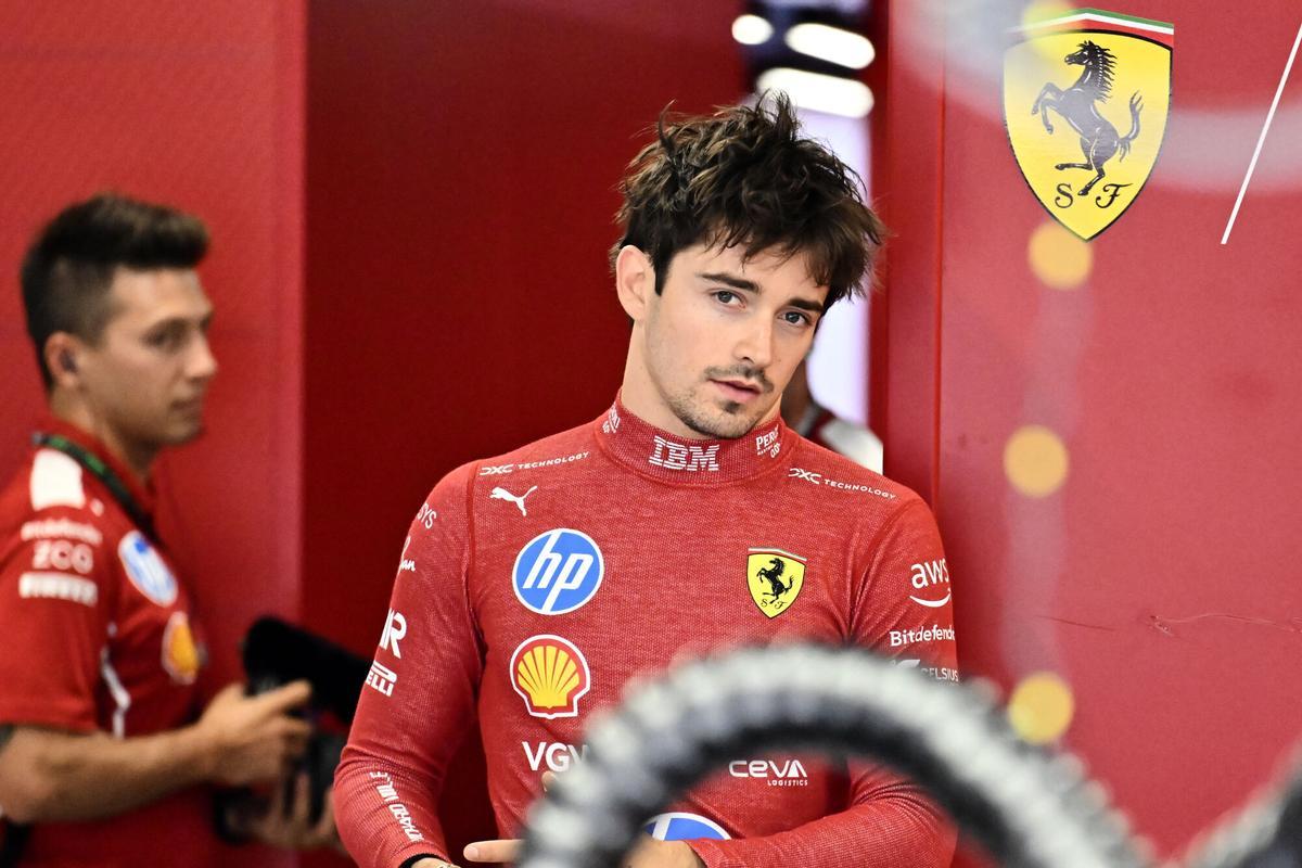 Leclerc, frustrado un nuevo fin de semana con Ferrari