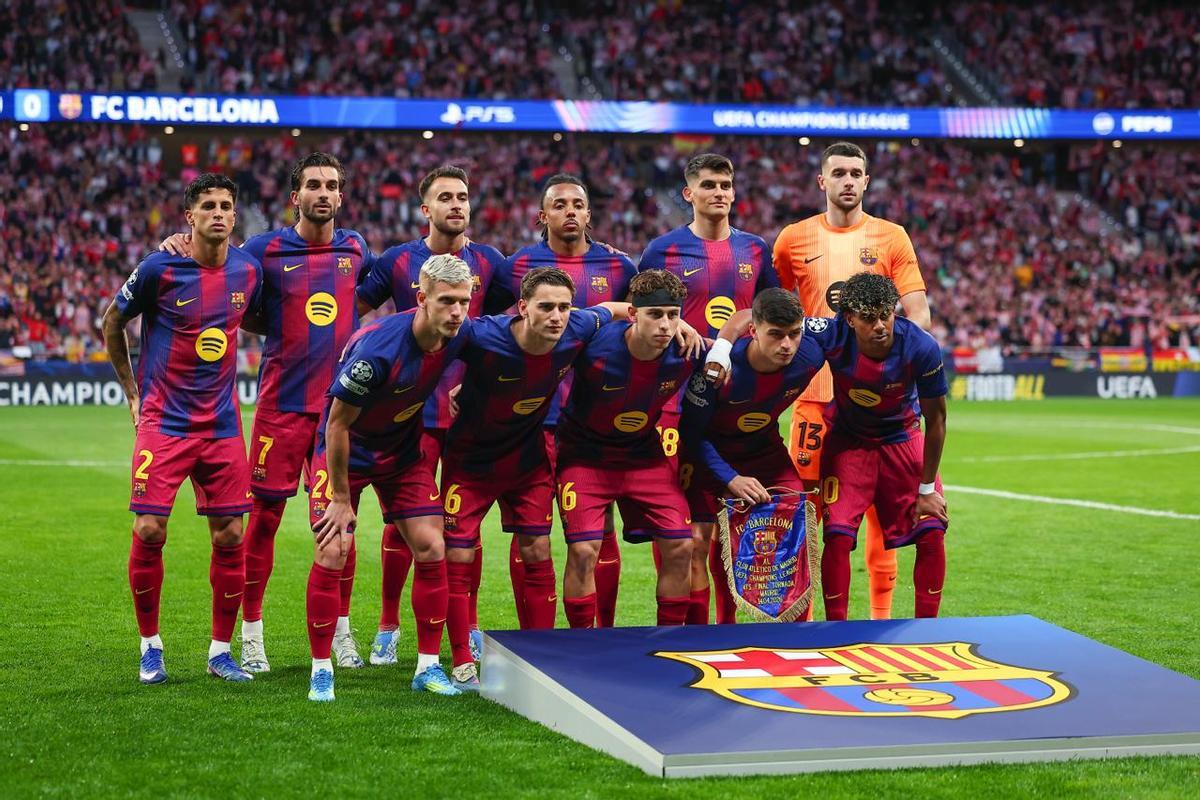 Las mejores imágenes del Atlético - Barça de Champions League