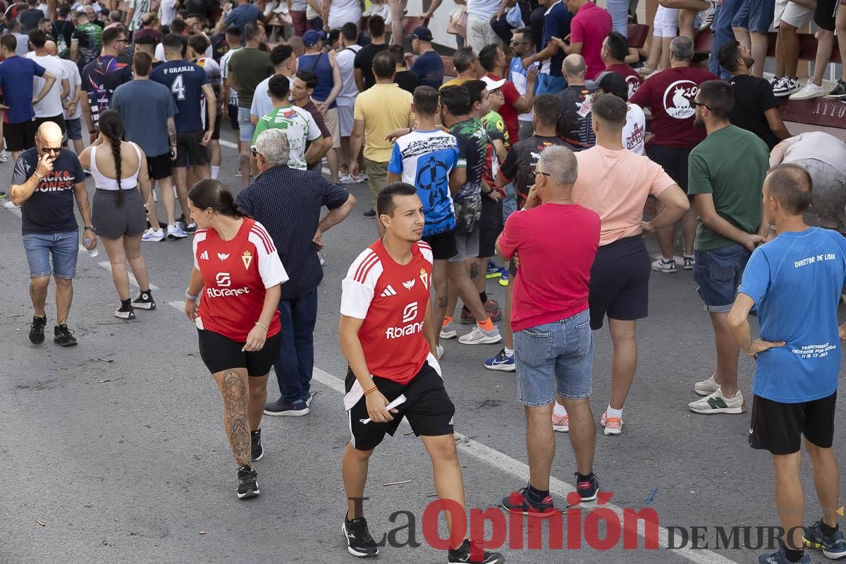 El segundo encierro de las Fiestas de Moratalla se salda con un herido