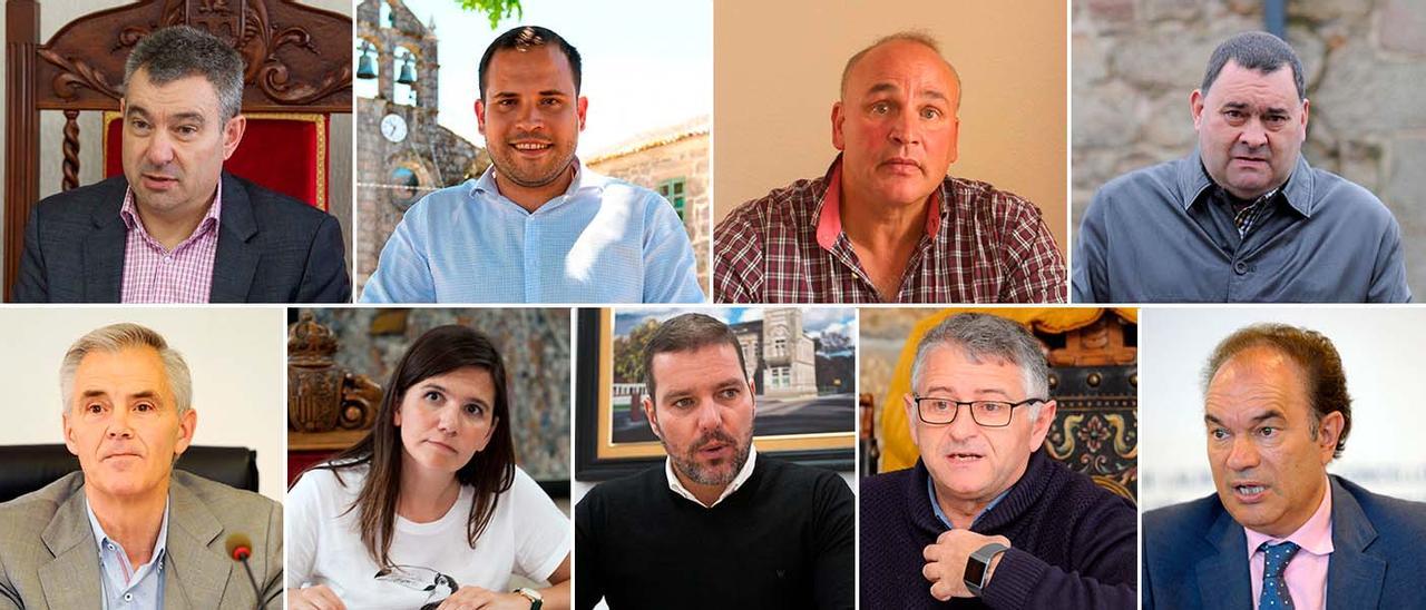 Regidores de la comarca de Deza y Tabeirós