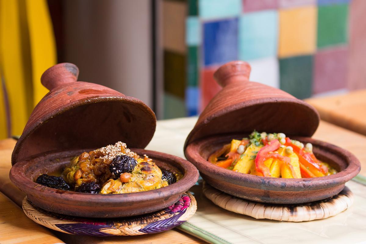 Comida típica marroquí