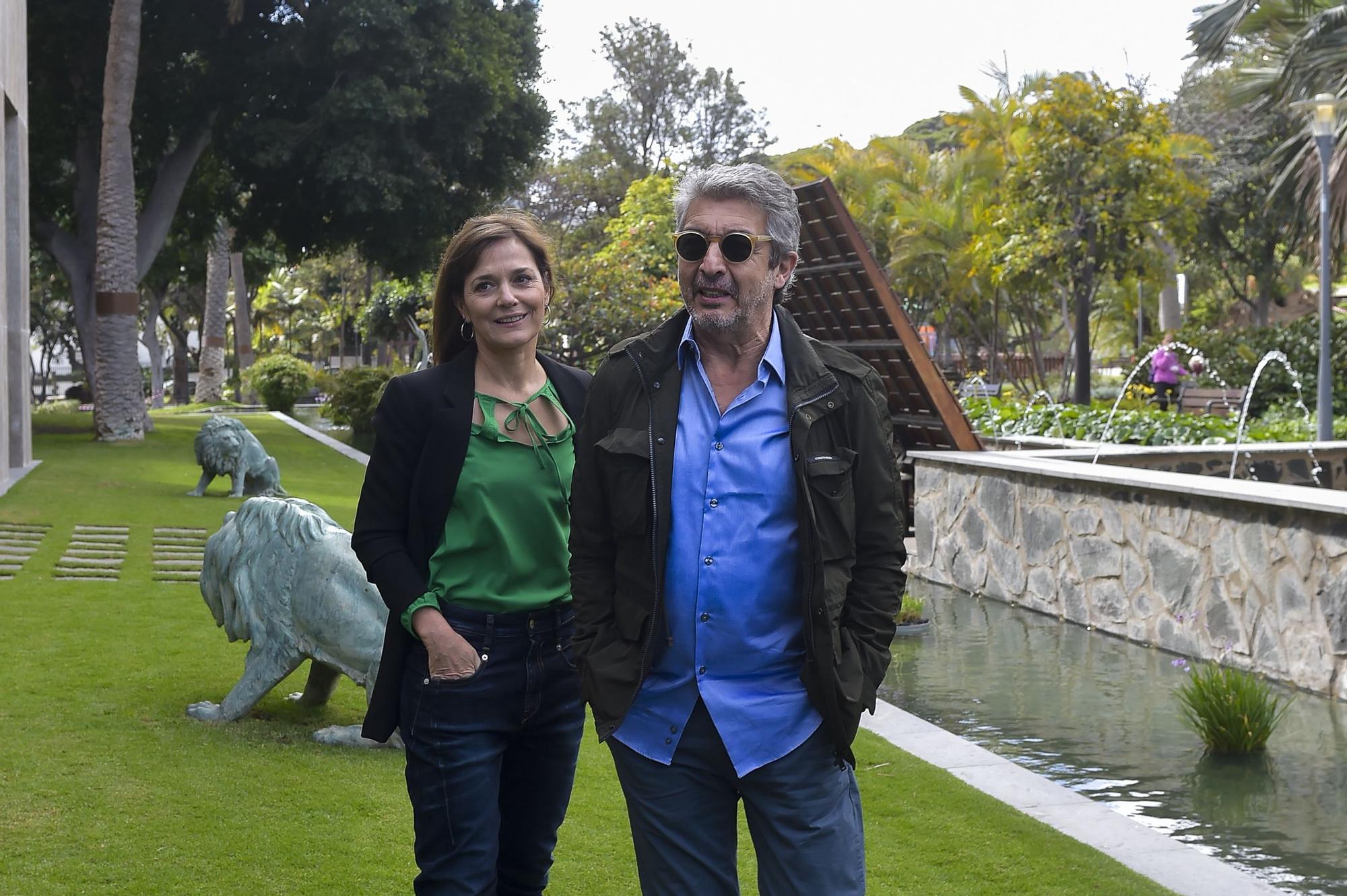 Rueda de prensa con Ricardo Darín y Andrea Pietra en el Hotel Santa Catalina