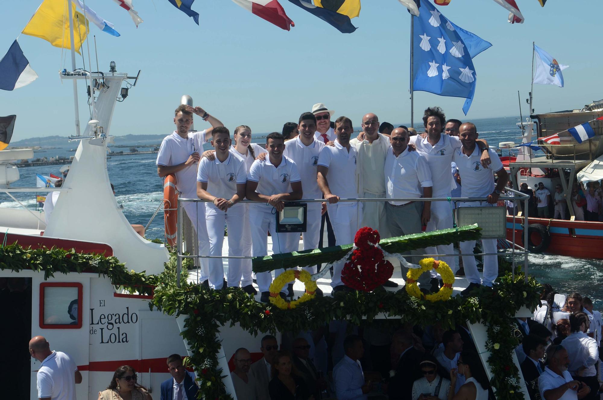 A Illa presume de fiestas del Carmen