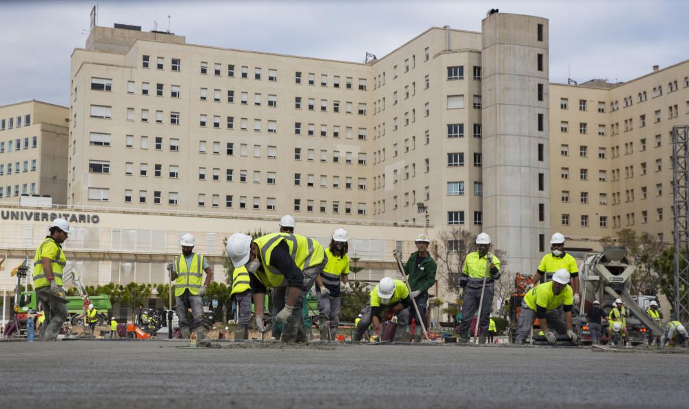 El Consell prevé que el próximo viernes pueda trasladarse el material para comenzar a atender pacientes de forma inminente