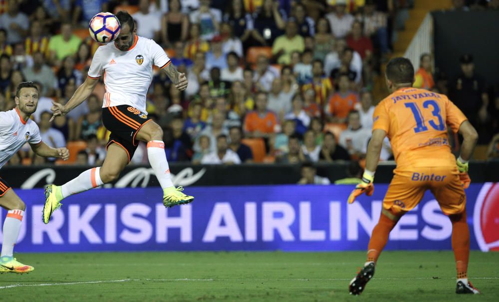 Primera jornada de la temporada 2016/2017 entre el Valencia CF y la UD Las Palmas