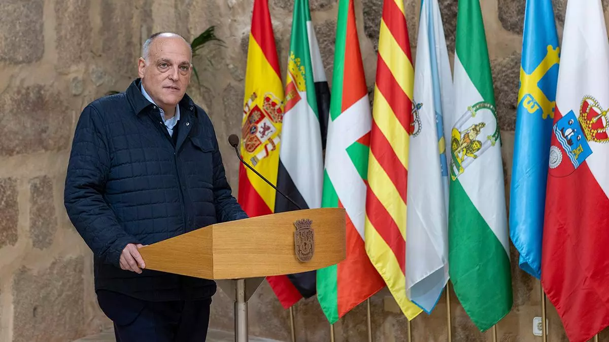 El tuit irónico de Tebas: "La Superliga es el lobo, que se disfraza de abuelita"