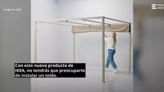 Adiós a los toldos: el invento de Ikea para tener sombra todo el año
