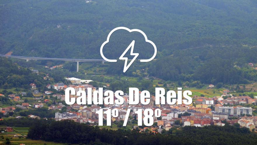 El tiempo en Caldas de Reis: previsión meteorológica para hoy, jueves 25 de abril