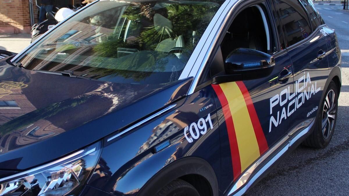 Un coche de la Policía Nacional.