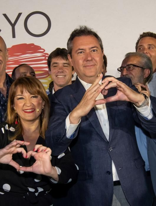 Inicio de campaña del PSOE en Sevilla