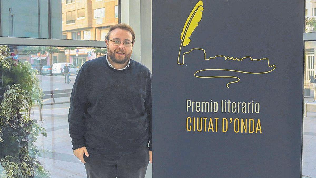 El concejal de Juventud, Innovación y Bibliotecas de Onda, Vicent Bou, el día de la presentación