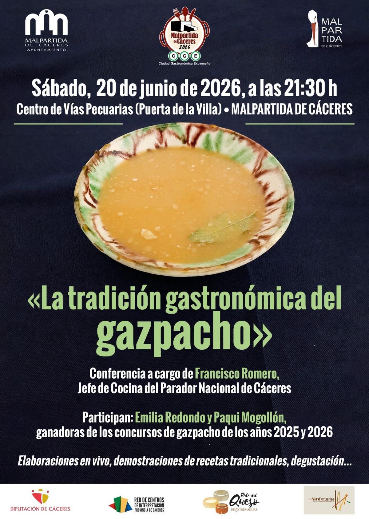Cartel de la conferencia.