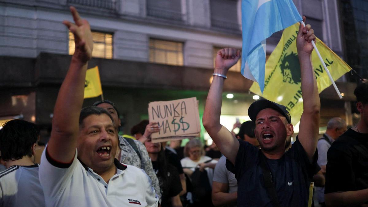 Las elecciones en Argentina, en imágenes.