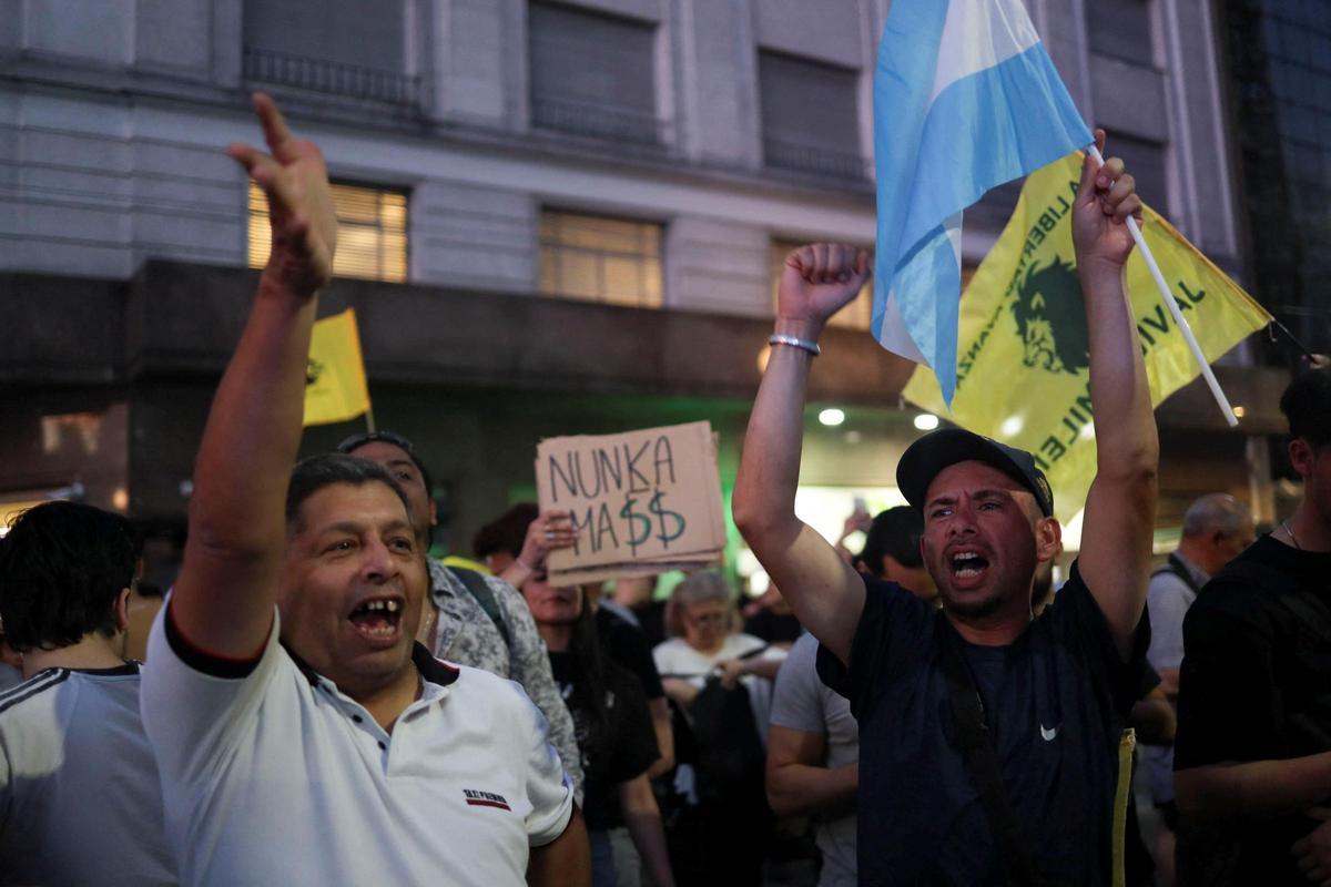 Las elecciones en Argentina, en imágenes.