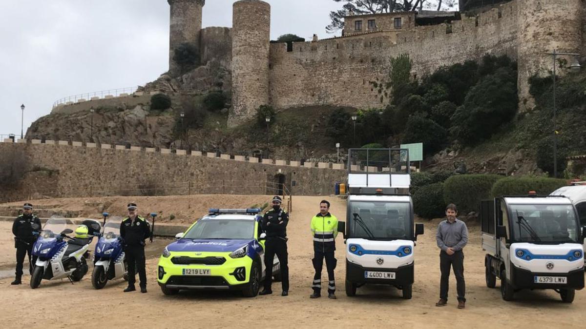 Tossa disposa de 5 vehicles elèctrics | AJUNTAMENT DE TOSSA DE MAR