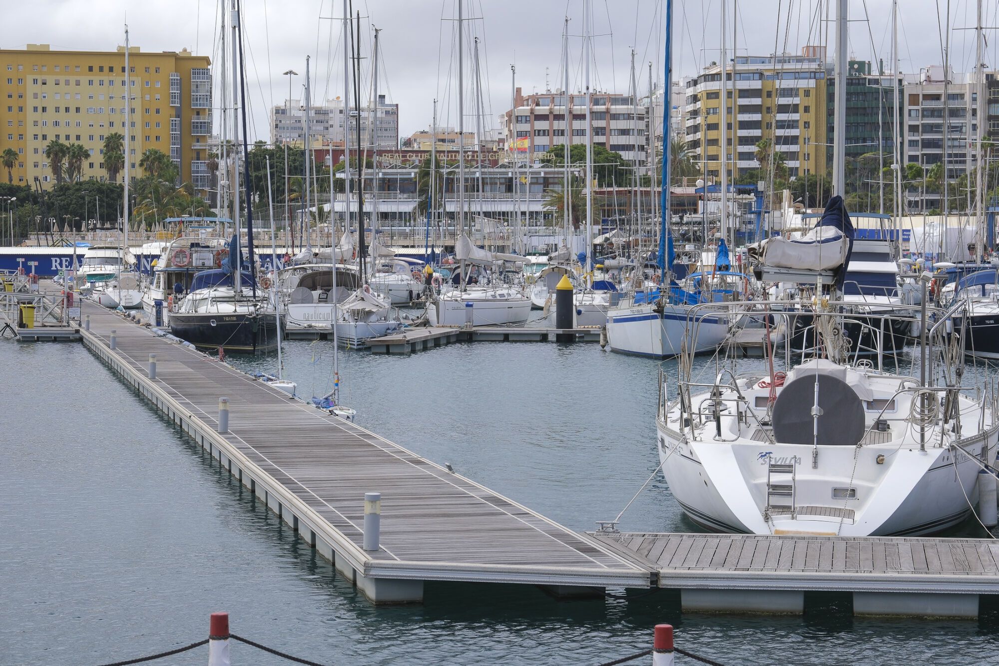 Vistas del Real Club Náutico de Gran Canaria