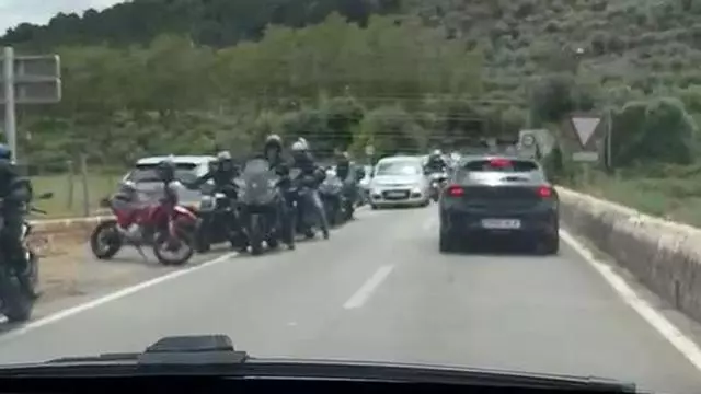 Motorradfahrer sorgen in der Tramuntana für Unmut