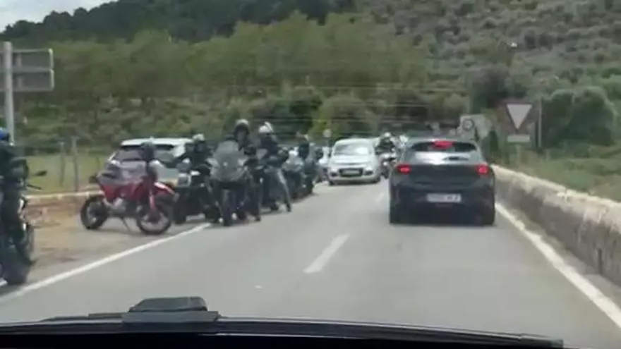 Motorradfahrer sorgen in der Tramuntana für Unmut