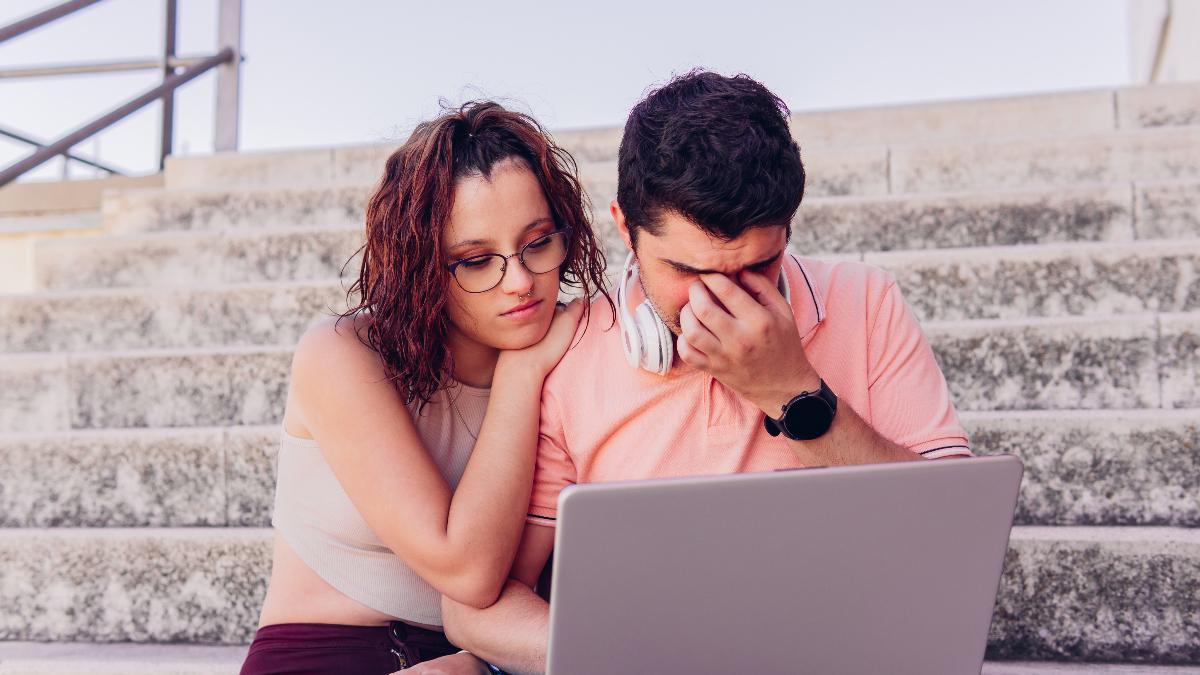 Un estudiante preocupado