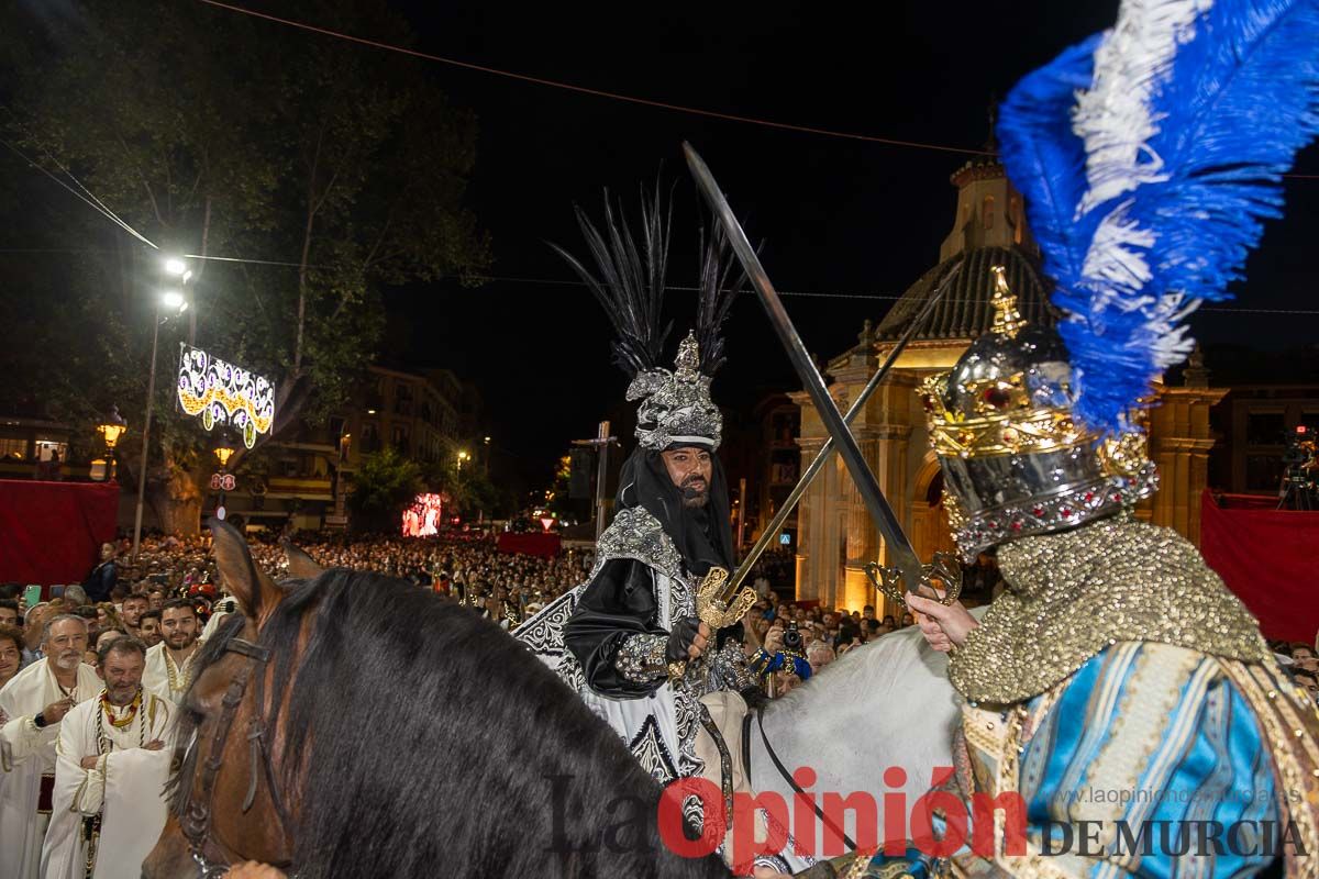 Procesión del Baño y parlamento en las Fiestas de Caravaca