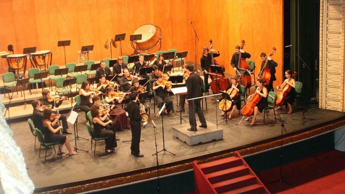 Uno de los conciertos de la banda del Conservatorio por el 25 aniversario de la entidad.