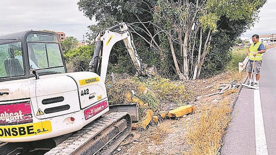 Arrancan las actuaciones en Betxí para conectar el nuevo carril bici