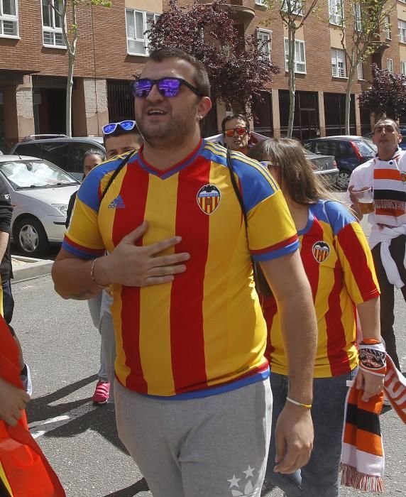 La afición del Valencia no falla en Getafe