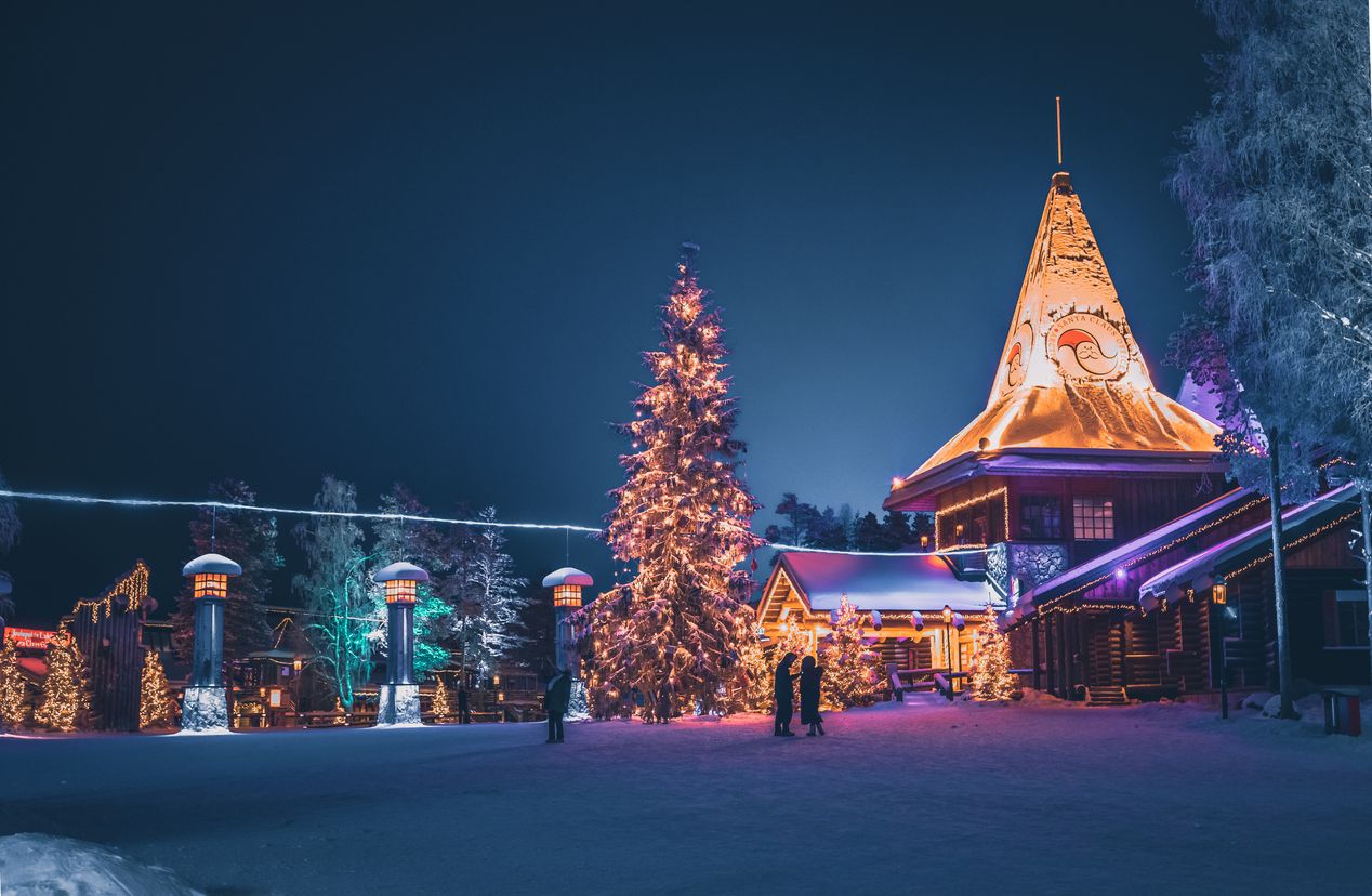 Rovaniemi, el lugar donde está la auténtica casa de Papá Noel.