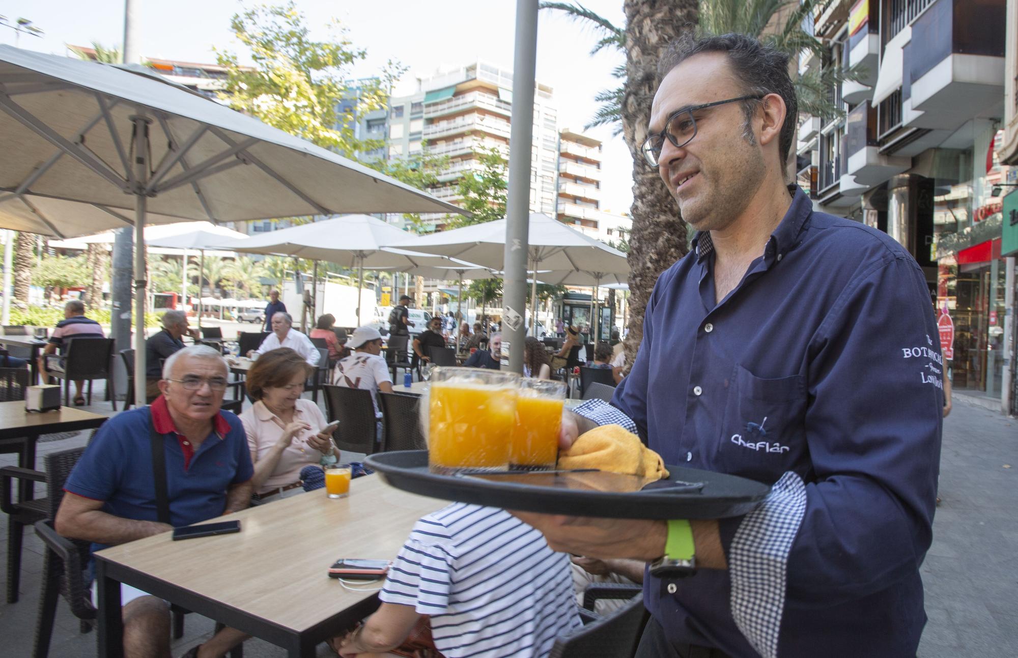 La hostelería hace menos negocio del esperado este verano