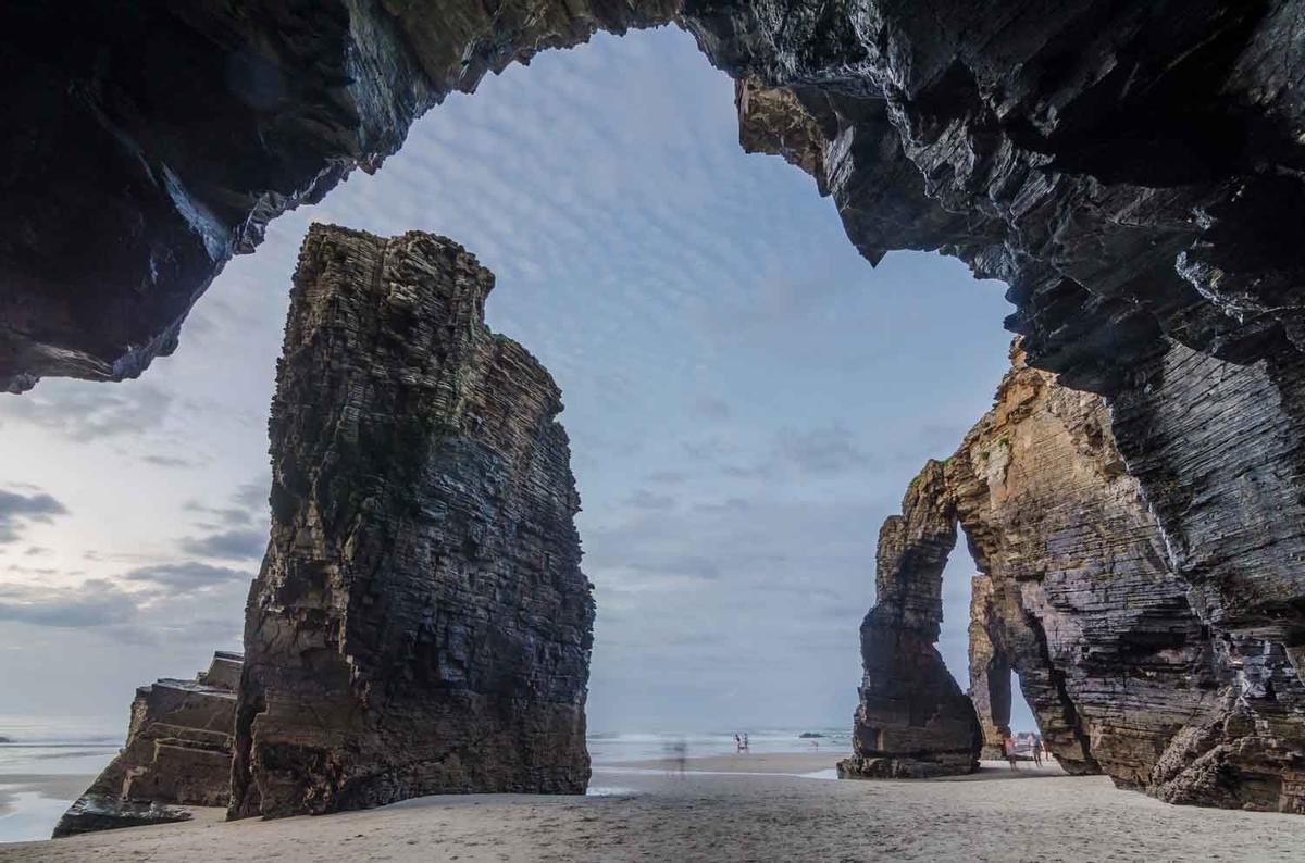 Playa de las Catedrales, Ribadeo, Lugo