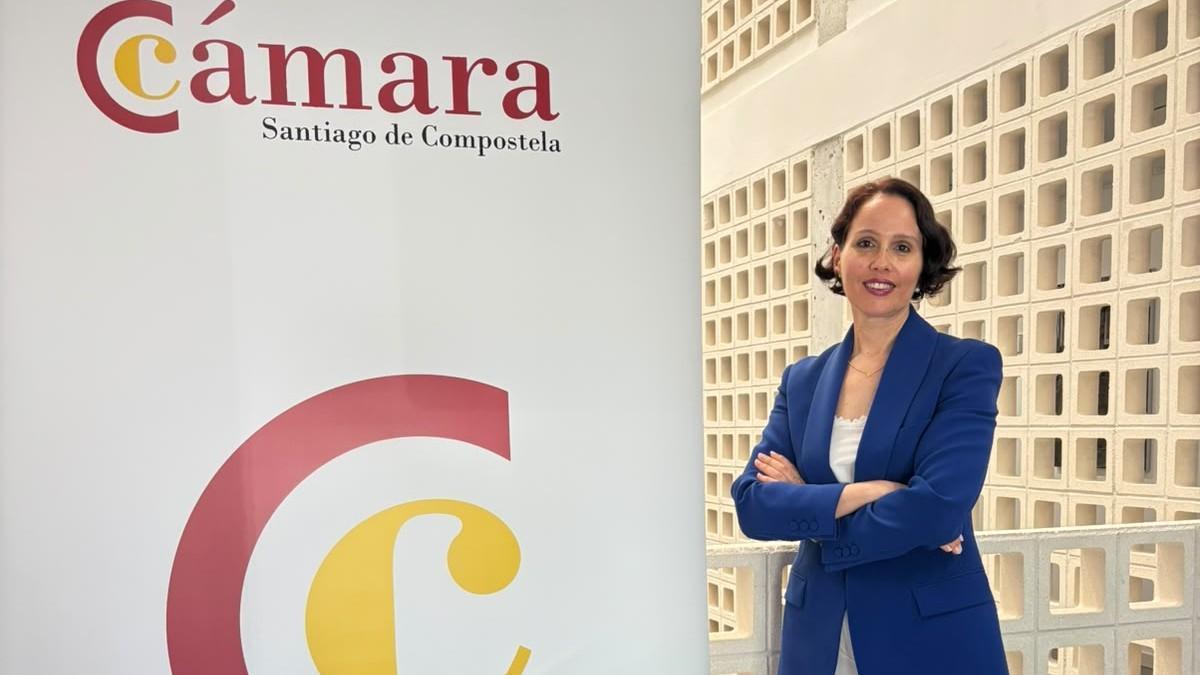 Rosa Mary Cardeso, en la sede de la Cámara de Comercio