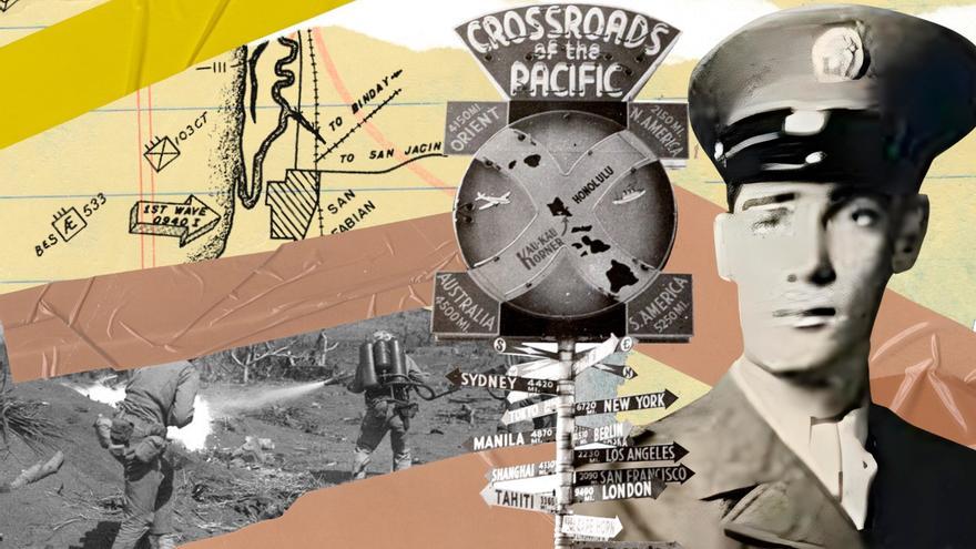 Los 300 héroes asturianos de la II Guerra Mundial: Luciano Prida, el base de los Jefferson Dragons que fue condecorado en la liberación de Filipinas
