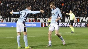 Resumen, goles y highlights del PAOK 1 - 2 Celta de los dieciseisavos de final de la Europa League