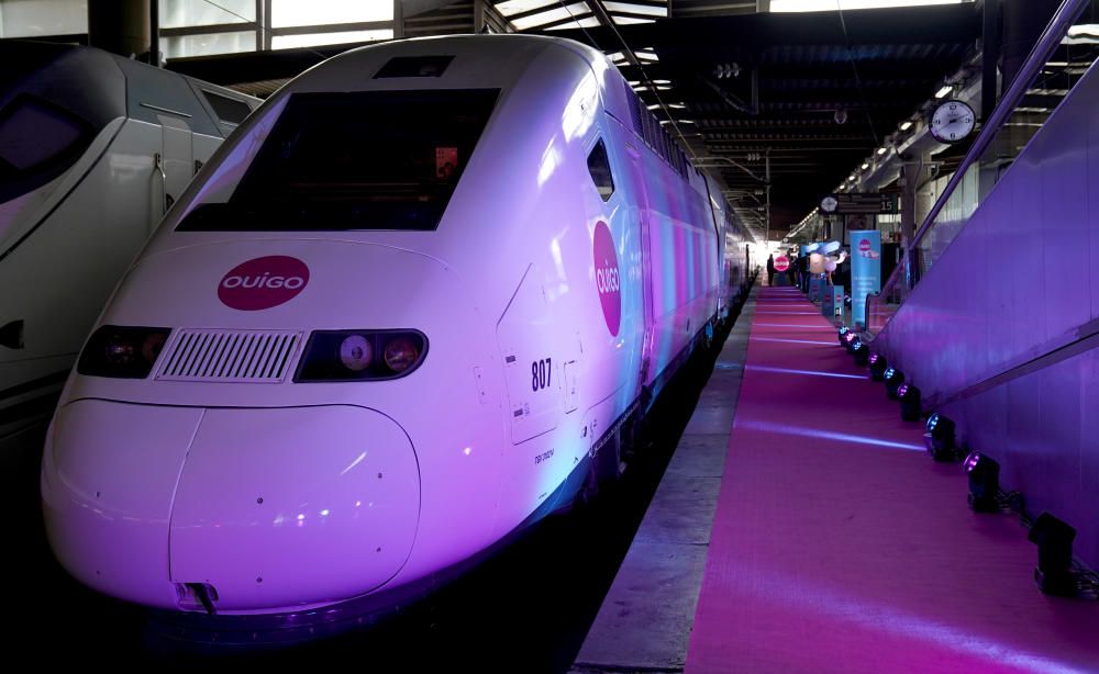 MADRID. 22.09.2020. ECONOMÍA.Tren de la empresa ferroviaria de alta velocidad, de bajo coste, de la SNCF, que operará en España. FOTO: JOSÉ LUIS ROCA