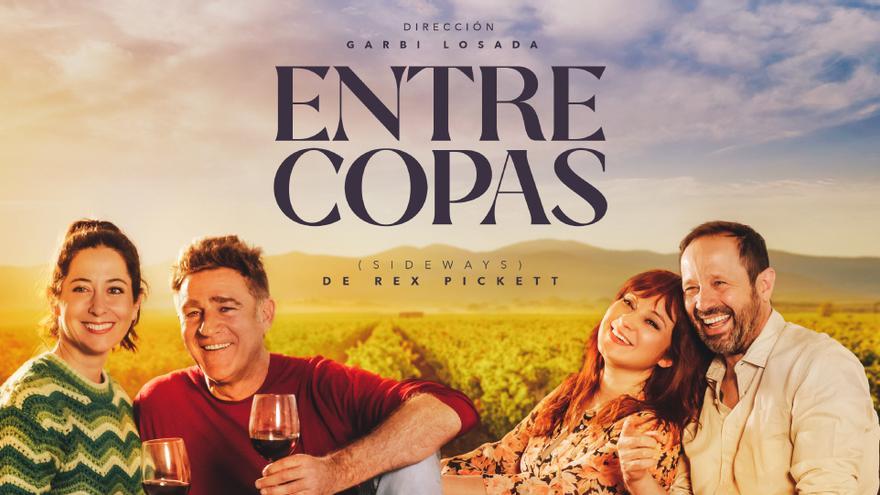 El Gran Teatre de Xàtiva acoge la versión teatral de la película &quot;Entre copas&quot;