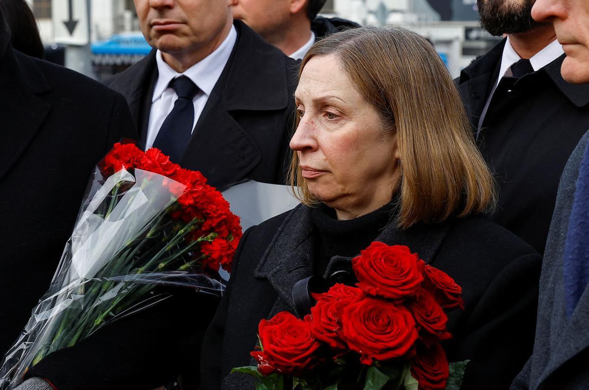 Funeral y ceremonia de despedida del político opositor ruso Alexei Navalny en Moscú