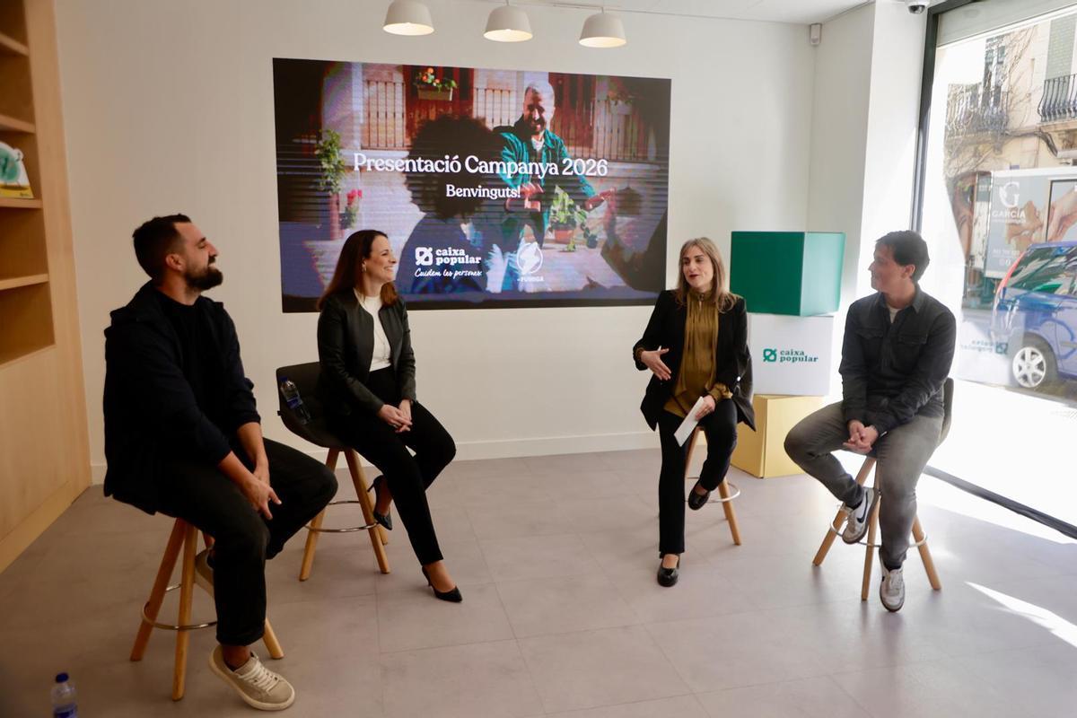 Presentación de la nueva campaña de Caixa Popular