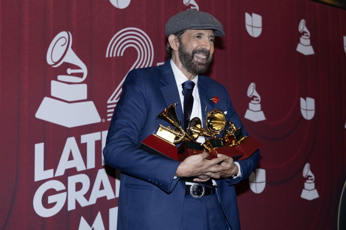 Juan Luis Guerra fue uno de los más premiados de la gala
