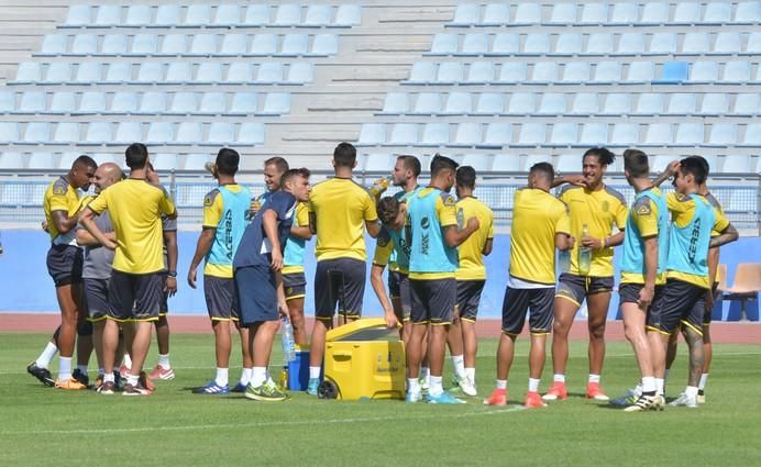 Primer entrenamiento de la UD Las Palmas