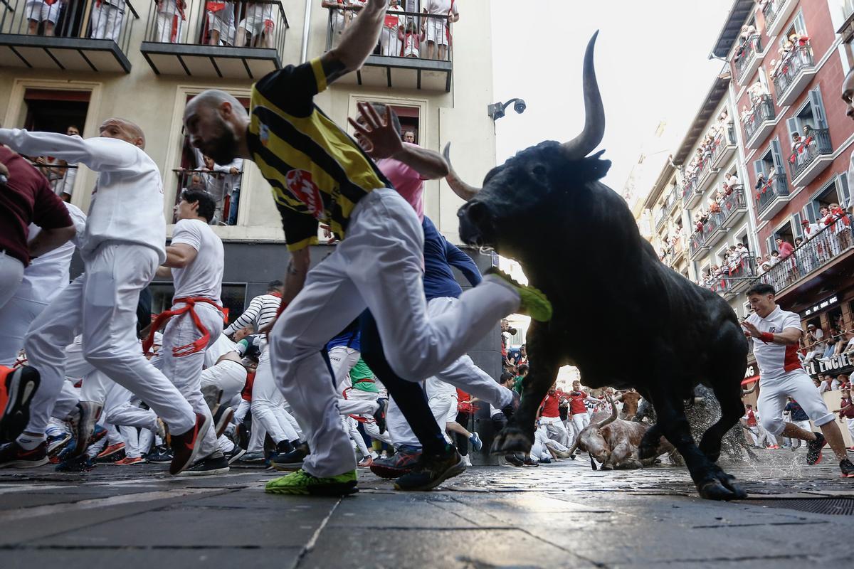 Segundo encierro de los Sanfermines 2023