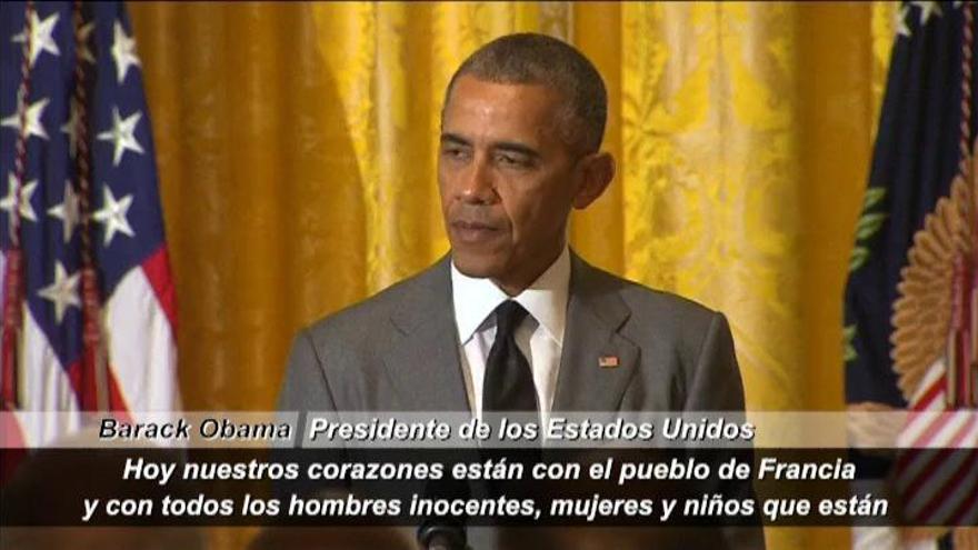 Obama califica de "repugnante" el atentado en Niza