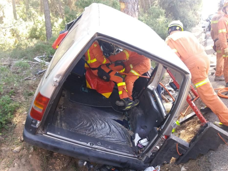 Accidente mortal en la N-330 en Utiel