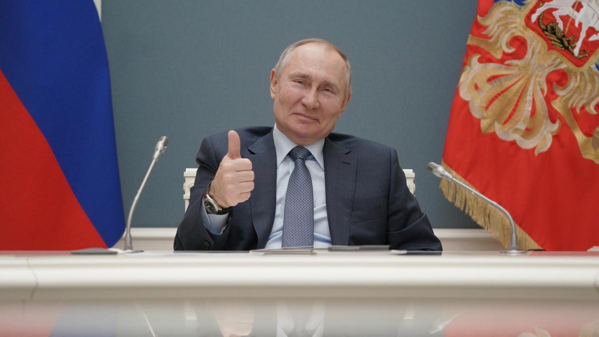 El presidente de Rusia, Vladímir Putin.