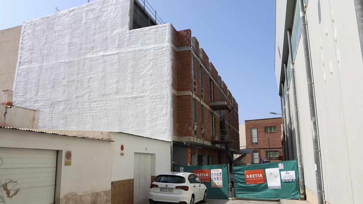 Estado actual de las obras para la creación de la nueva residencia de Poncemar.