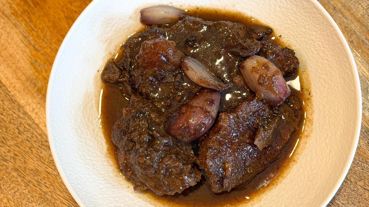 El impresionante fricandó de Salao.