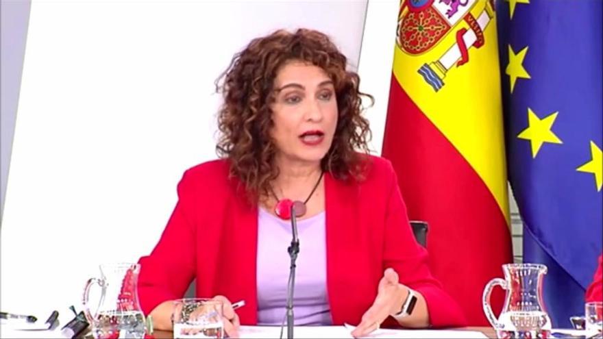 La ministra d'Hisenda destaca «apujades històriques» en algunes partides del Pressupost de l'Estat